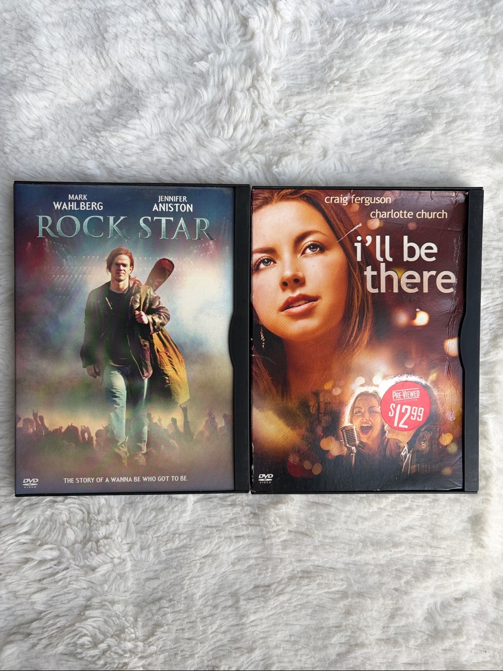 Rock Star & I'll Be There DVD Bundle - Multi-Color Covers